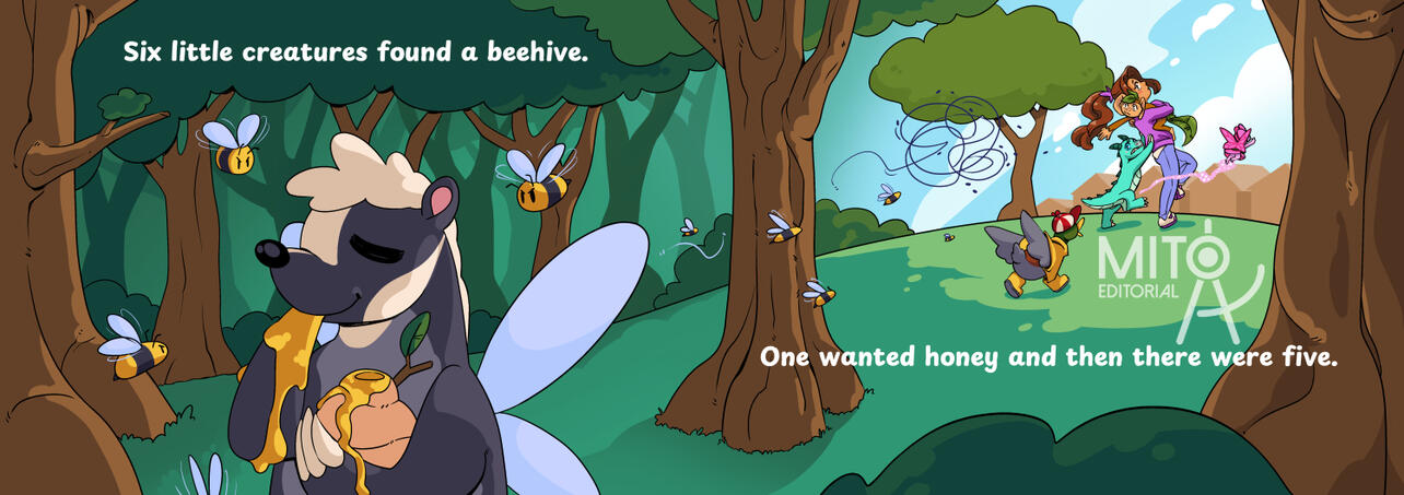 "12 Little Creatures" spread 9